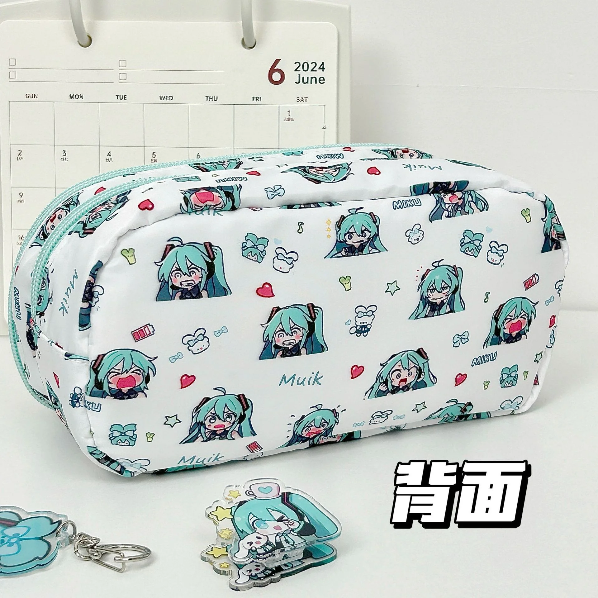 Hatsune Miku Cute Large Capaci - Pencil Case Large บทวิจารณ์และราคา