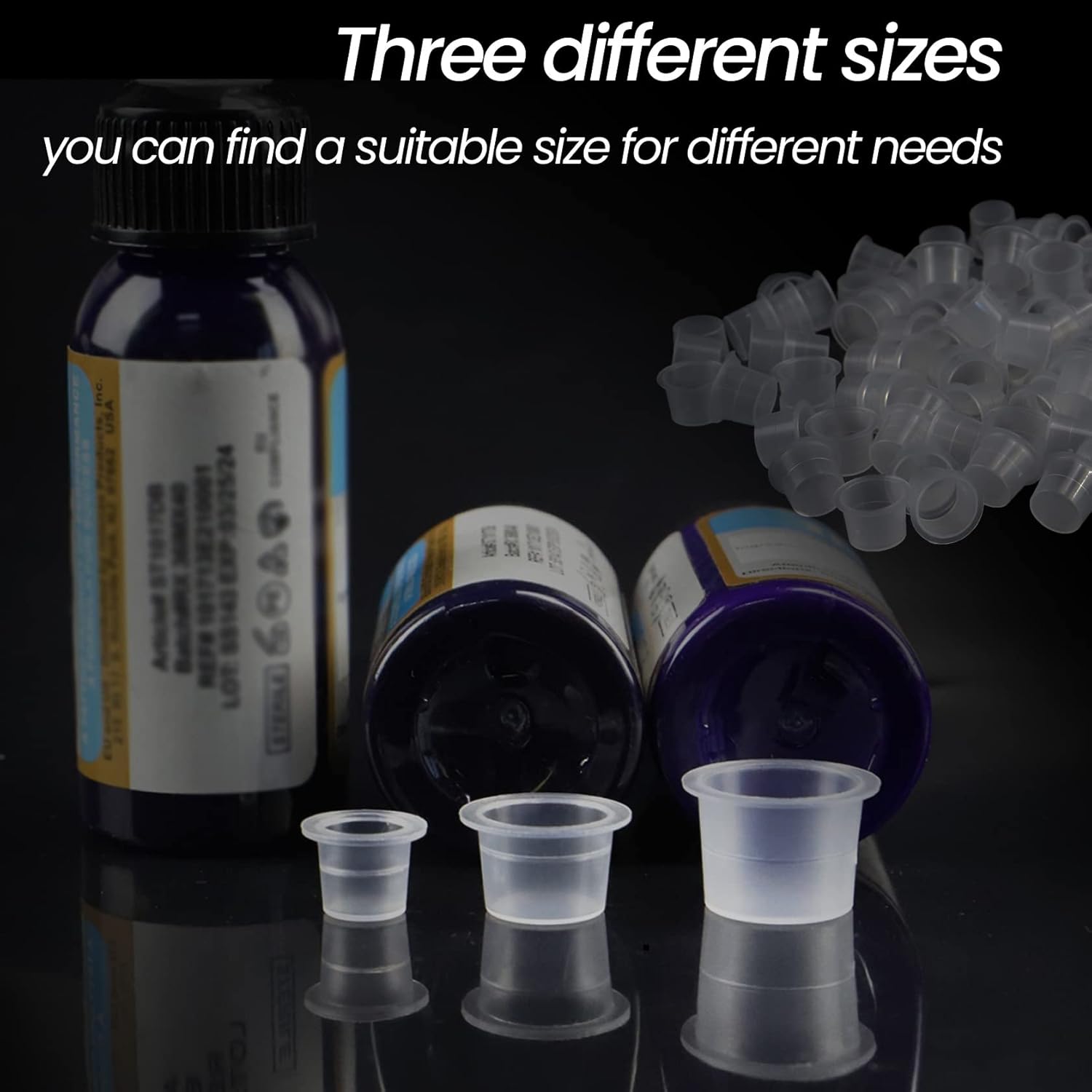 100/1000pcs Disposable Microbl - Calligraphy Ink Bottle บทวิจารณ์และราคา