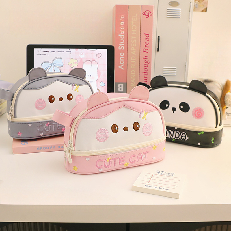 Large Capacity Waterproof Penc - Pencil Case Large บทวิจารณ์และราคา