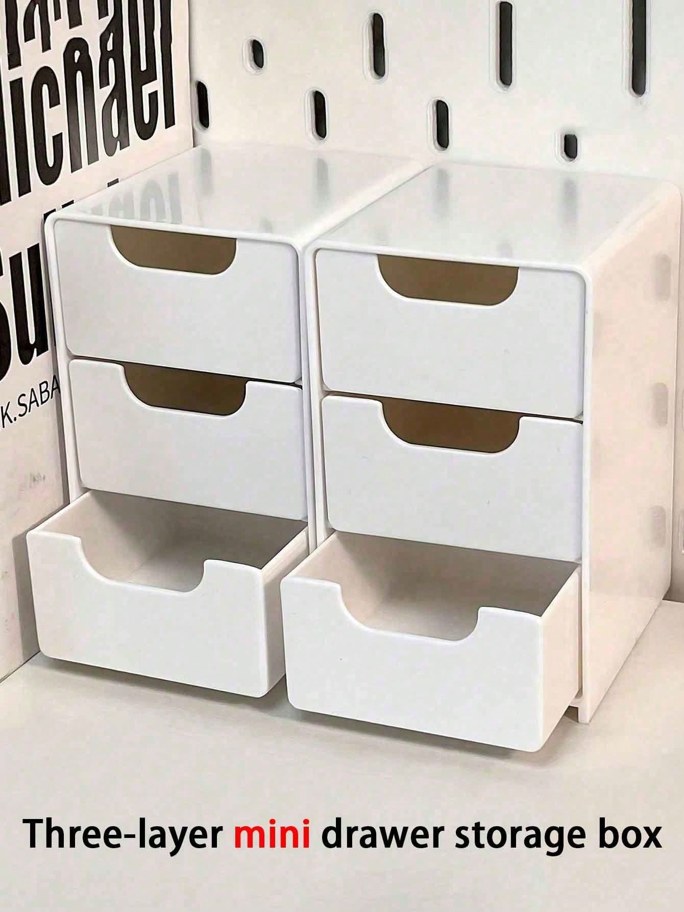 1pc Mini 3-Tier ABS Plastic De - Stationery And Office Supply Stores บทวิจารณ์และราคา