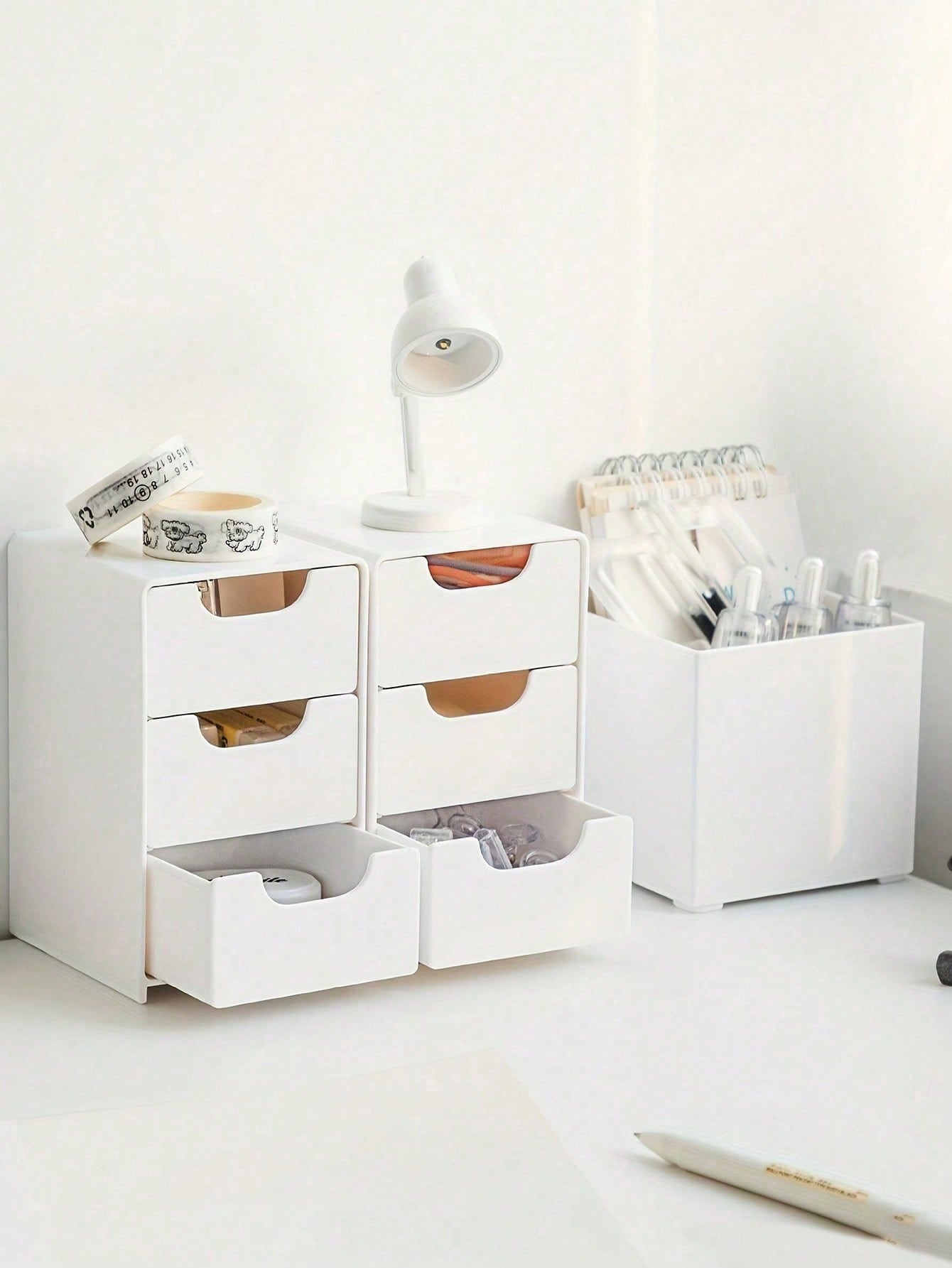 1pc Mini 3-Tier ABS Plastic De - Stationery And Office Supply Stores บทวิจารณ์และราคา