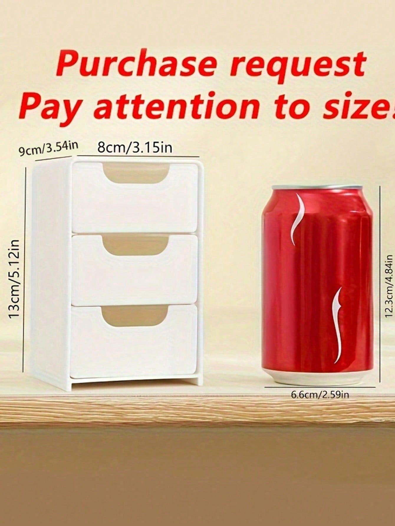 1pc Mini 3-Tier ABS Plastic De - Stationery And Office Supply Stores บทวิจารณ์และราคา
